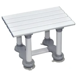 Aidapt Siège de bain en plastique - Hauteur 30 cm/ Taille 12" - Blanc