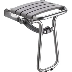 Godonnier Siège de douche en aluminium gris charge maximale 225 kg