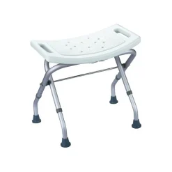 MSV Siège de douche pliable ajustable Max 100kg