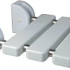 Godonnier Siège de douche relevable, aluminium blanc, l.32,1 x H.34,5 x P.33,5 cm,* Siège De Douche