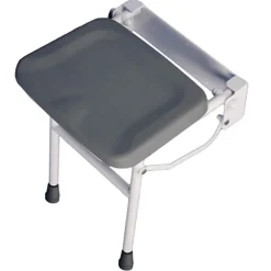 Aidapt Siège de douche rembourré Solo Compact avec piedq VB544