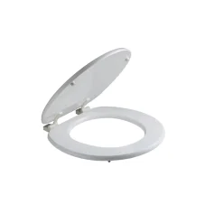 Kiamami Valentina Siège De Toilette Universel En Mdf Avec Charnières En Nylon* Abattant Wc