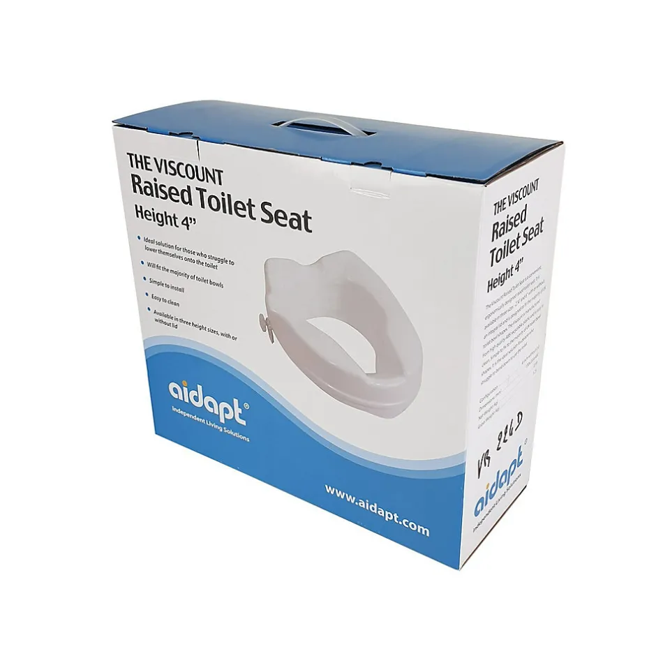 Aidapt Siège Réhausseur de toilettes - 10 cm - VR224D