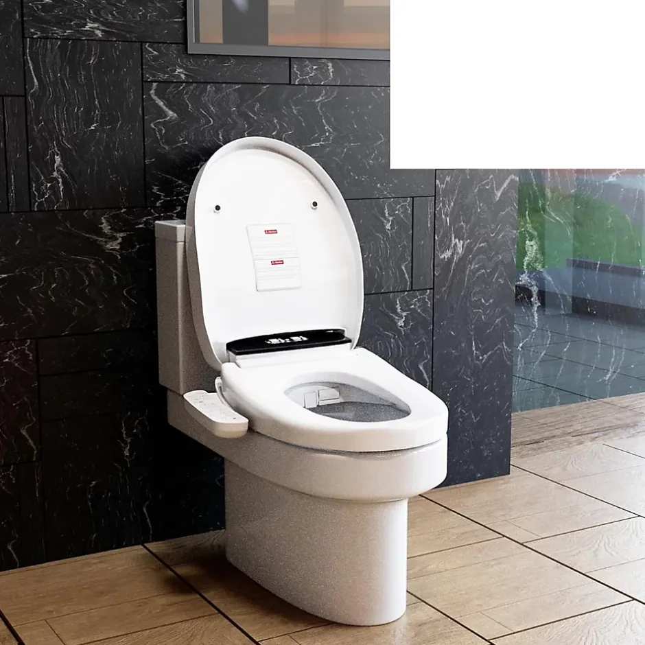 Nature Pro Siège Toilette Japonaise Complet, Abattant WC Japonais Lavant Séchant cuvette Japonaise Chauffante, Bidet Toilette WC eau chaude