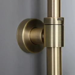 Silla Global Silla Élégant Colonne de Douche retro avec Mitigeur Réglable en Hauteur Système de Douche, Doré
