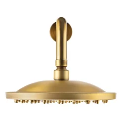 Silla Global Silla Élégant Colonne de Douche retro en Laiton Encastrée, Ensemble de Douche Mécanique, Vintage Doré