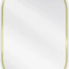 Silla Global SILLA Miroir mural ovale, 85 x 50 cm, cadre doré* Miroir Grossissant