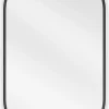 Silla Global SILLA Miroir mural ovale, 75 x 40 cm, cadre noir
