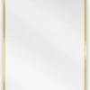 Silla Global SILLA Miroir mural ovale, 80 x 40 cm, cadre doré