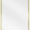 Silla Global SILLA Miroir mural ovale, 100 x 35 cm, cadre doré