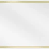 Silla Global SILLA Miroir mural rectangulaire, 50 x 40 cm, cadre doré* Miroir Grossissant