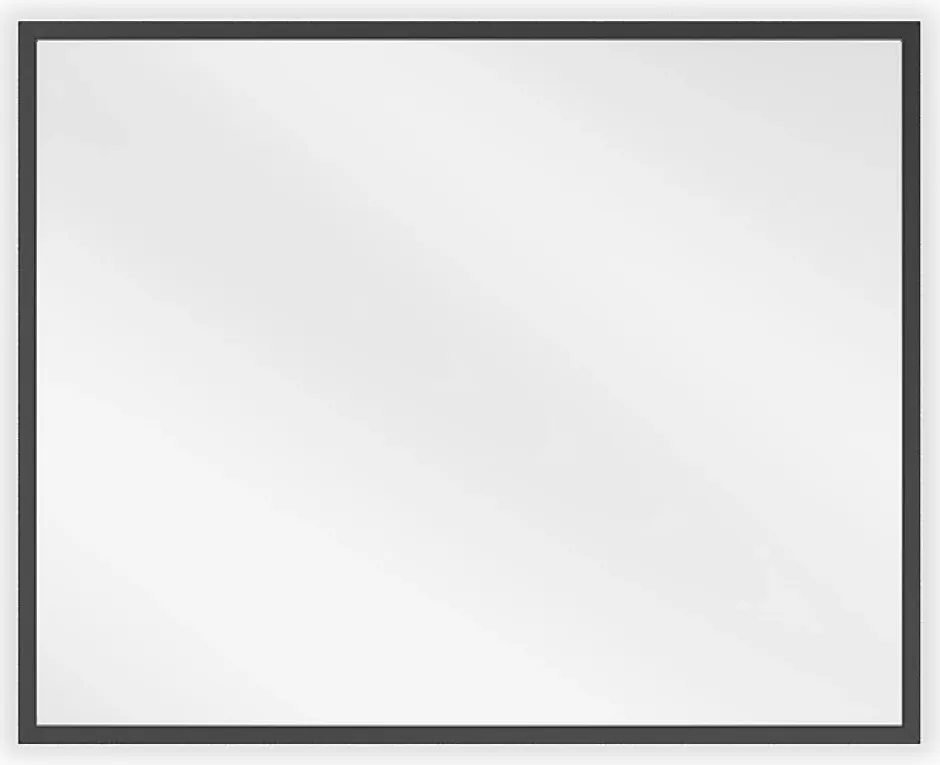 Silla Global SILLA Miroir mural rectangulaire, 50 x 40 cm, cadre noir* Miroir Grossissant