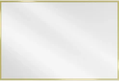 Silla Global SILLA Miroir mural rectangulaire, 90 x 60 cm, cadre doré* Miroir Grossissant