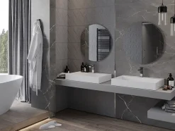 Silla Global SILLA Miroir mural rond, 70 cm, sans cadre