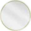 Silla Global SILLA Miroir mural rond, 60 cm, cadre doré* Miroir Grossissant