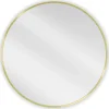 Silla Global SILLA Miroir mural rond, 75 cm, cadre doré* Miroir Grossissant