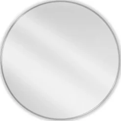 Silla Global SILLA Miroir mural rond, 90 cm, cadre chromé* Miroir Grossissant