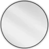 Silla Global SILLA Miroir mural rond, 70 cm, cadre noir