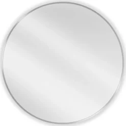 Silla Global SILLA Miroir mural rond, 80 cm, cadre chromé* Miroir Grossissant