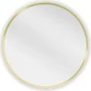 Silla Global SILLA Miroir mural rond, 50 cm, cadre doré* Miroir Grossissant