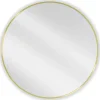 Silla Global SILLA Miroir mural rond, 85 cm, cadre doré* Miroir Grossissant