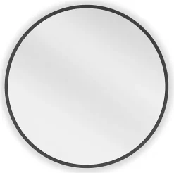Silla Global SILLA Miroir mural rond, 30 cm, cadre noir* Miroir Grossissant