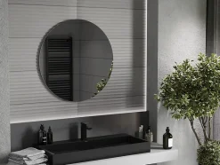 Silla Global SILLA Miroir mural rond, 80 cm, sans cadre