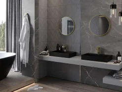 Silla Global SILLA Miroir mural rond, 40 cm, cadre doré* Miroir Grossissant