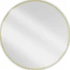 Silla Global SILLA Miroir mural rond, 90 cm, cadre doré* Miroir Grossissant