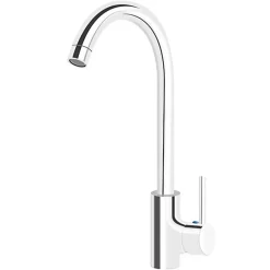 Silla Global SILLA Mitigeur lavabo moderne en Laiton, économie d'eau, Chromé* Robinet Lavabo Et Vasque