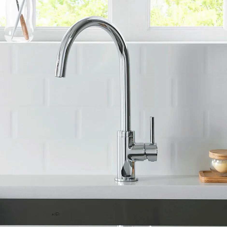 Silla Global SILLA Mitigeur lavabo moderne en Laiton, économie d'eau, Chromé* Robinet Lavabo Et Vasque
