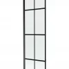 Silla Global Silla Pare-baignoire fixe, 50x150 cm, Noir