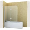 Silla Global Silla Pare-baignoire MARION, pivotant, 120x140 CM, Chromé* Pare-Baignoire