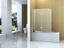 Silla Global Silla Pare-baignoire MARION, pivotant, 120x140 CM, Chromé* Pare-Baignoire