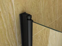 Silla Global Silla Pare-baignoire MARION, pivotant, 120x140 CM, Noir* Pare-Baignoire