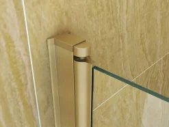 Silla Global Silla Pare-baignoire MARION, pivotant, 70x140 CM, Doré brossé