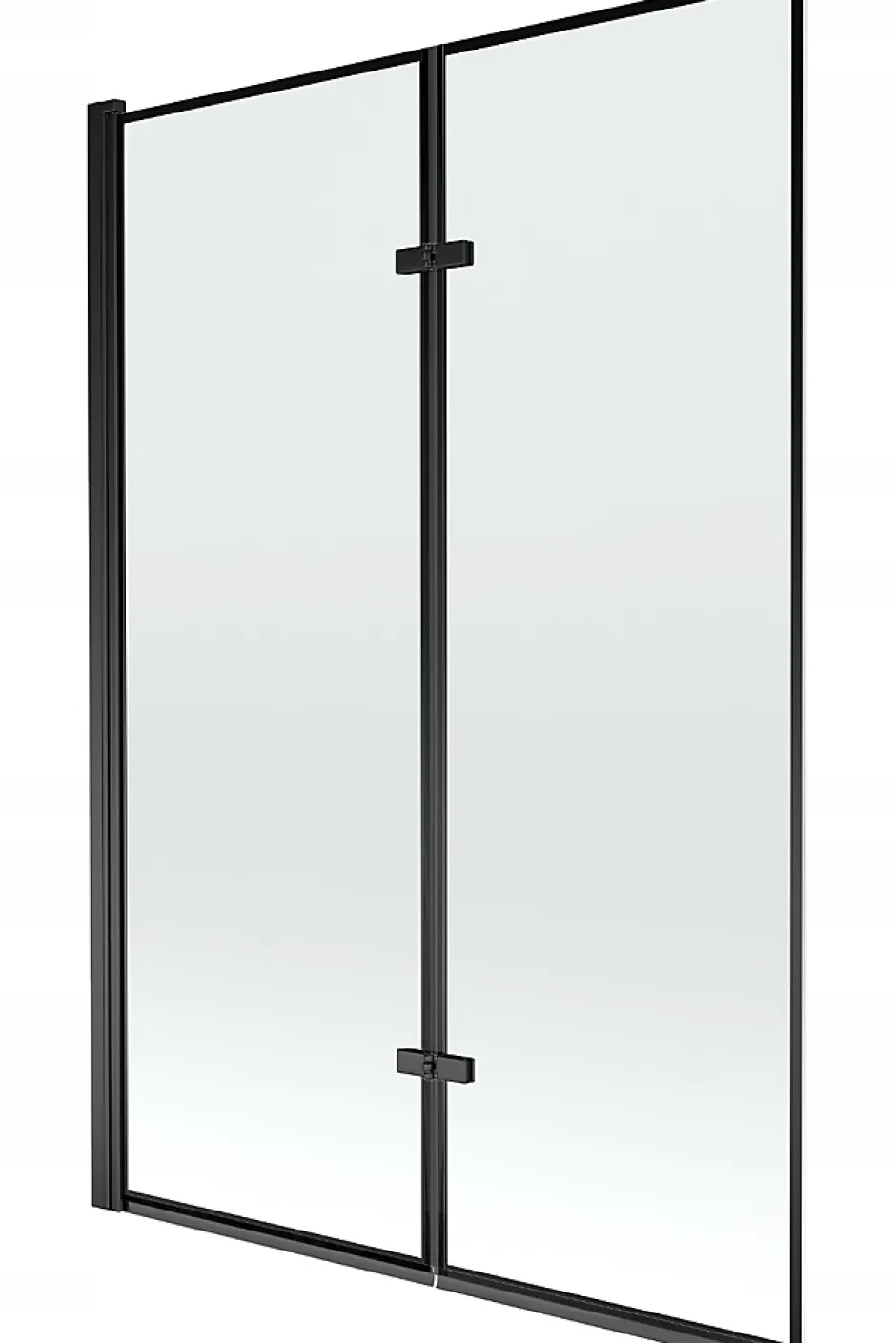Silla Global Silla Pare-baignoire pivotant, 120x150 cm, Noir* Pare-Baignoire