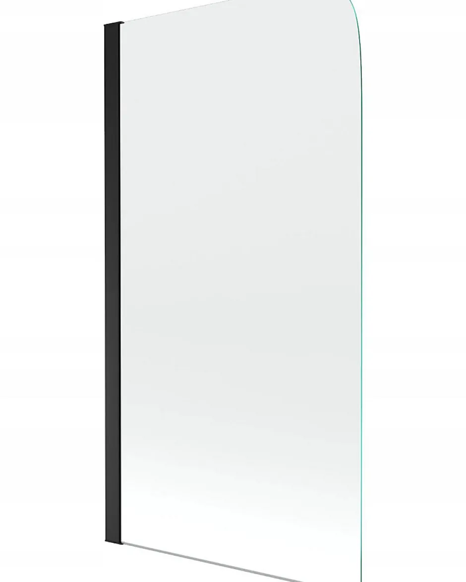 Silla Global Silla Pare-baignoire pivotant, 70x140 cm, Noir