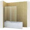 Silla Global Silla Pare-baignoire SPENCER, rabattable, 120x150 CM, Chromé* Pare-Baignoire