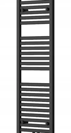 Silla Global Silla Sèche-serviettes eau chaude 465W 120x40x3cm, Noir