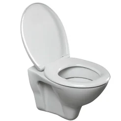 Cersanit S-line Pro WC suspendu Fayans + Abattant, Blanc (S-LinePro)* Wc Suspendu