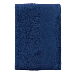 Sols - Serviette à main BAYSIDE Bleu marine français (Taille unique)* Gant De Toilette