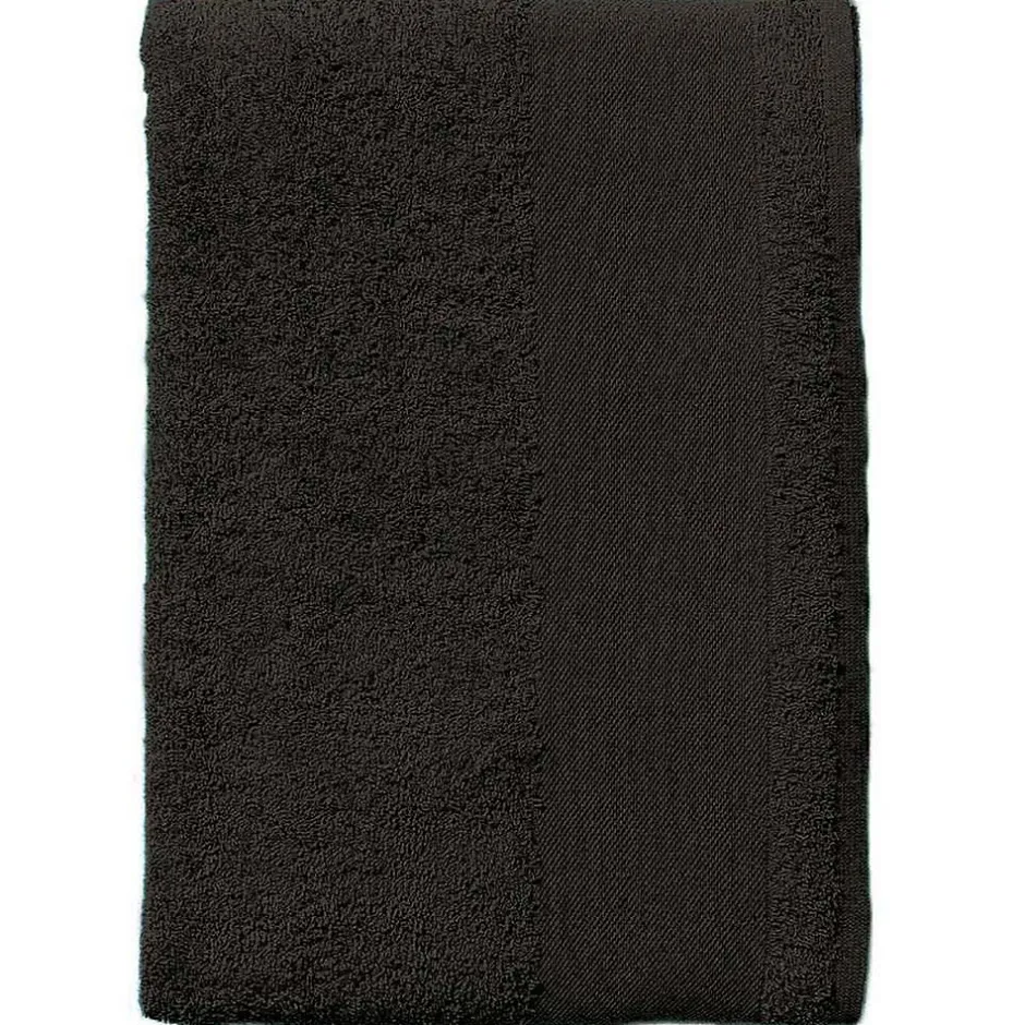 Sols - Serviette à main ISLAND Noir (Taille unique)