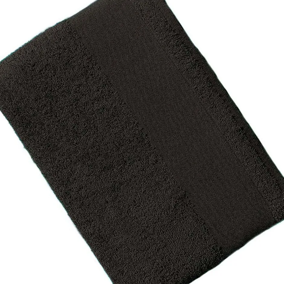 Sols - Serviette à main ISLAND Noir (Taille unique)