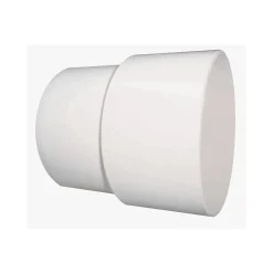 Somatherm for you - Manchon plastique blanc long 113mm, raccordement M93mm F100mm* Chasse D'Eau