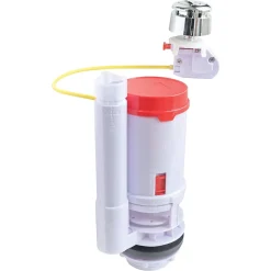 Somatherm for you - Mécanisme WC à câble double poussoir à câble NF - Universel, économique et adaptable