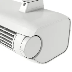 GoodHome Soufflerie amovible Acilia blanc 1000W* Sèche-Serviettes Électrique