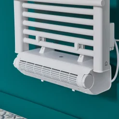 GoodHome Soufflerie amovible Acilia blanc 1000W* Sèche-Serviettes Électrique