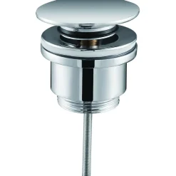Imex Products Soupape de vidange clickclack en laiton chrome pour lavabo et bidet acier* Robinet Lavabo Et Vasque