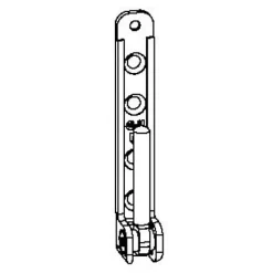 Ferco Support d'angle laqué brun UNIJET - - 6-28742-25-0-5